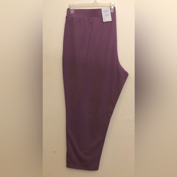 CROFT & BARROW Womens Knit Pull On Pants Size 4X Athlesure Pockets New - Picture 3 of 10